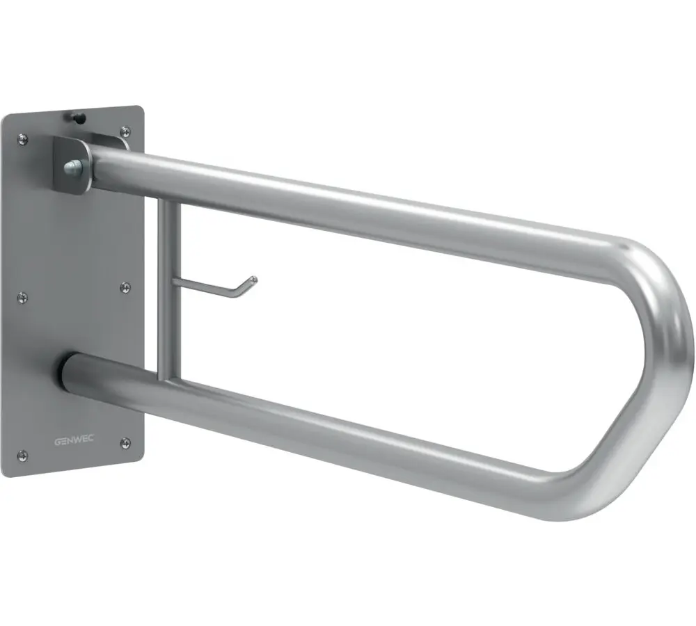 Barra Abatible Inox Cepillado 80 cm