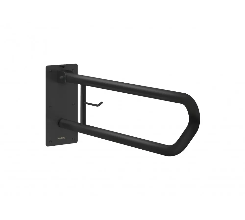 [GW11 07 04 03] Barra Abatible Inox Cepillado 80 cm (Black)