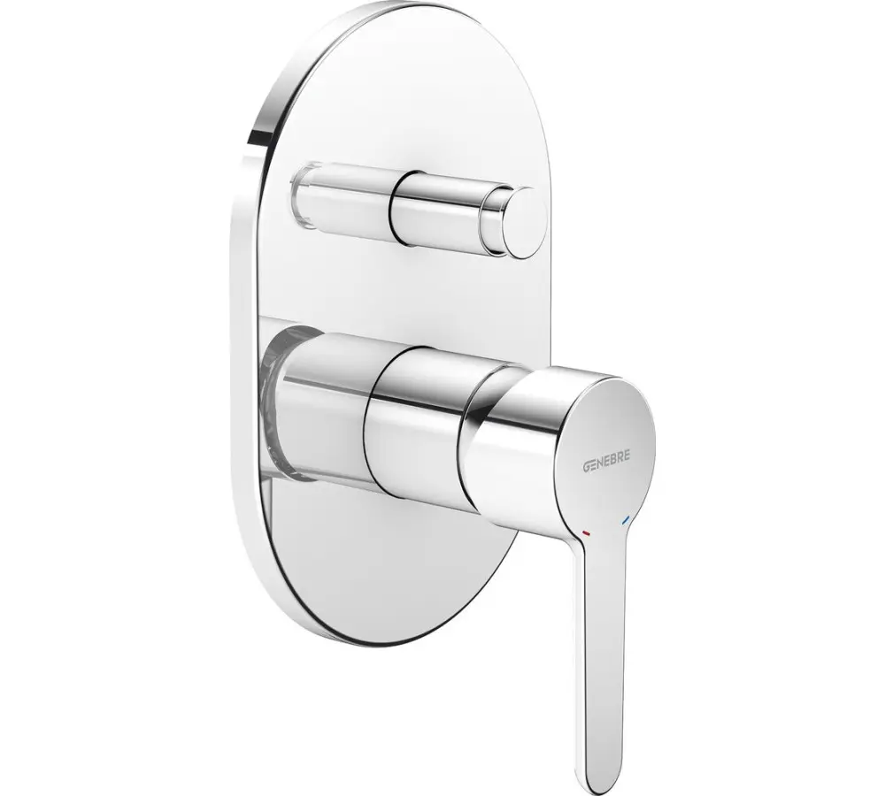 [65116 19 45 66] Monomando Regadera con Inversor Oslo (Cromo)